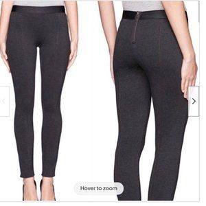 Pixie pant /legging in stretch ponte Black & Grey